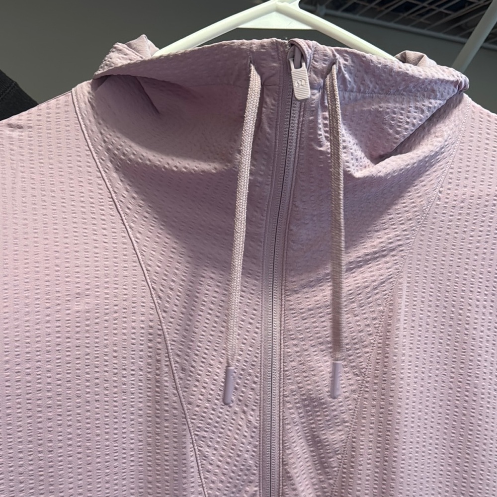 Lavender Quarter-Zip Lululemon Pullover - Picture 4 of 5